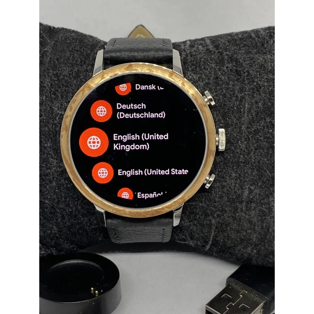 Fossil Gen 4 Authentic Digital Dial Smart Watch Custom Band FTW6016 LT335